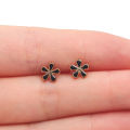 18 Pairs Random Mix Styles and Colors Fashion Glue Needle Earrings Set Flower Fruit Stud Earrings. 