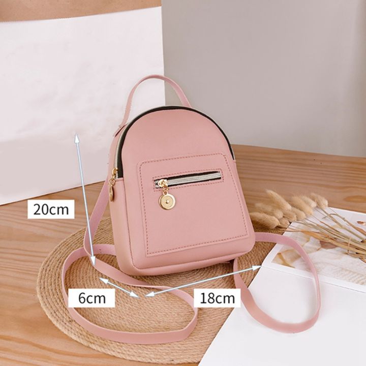 Cute%20Backpack%20for%20Women%20Leather%20Mini%20Daypacks%20Black%20-%20Image%202