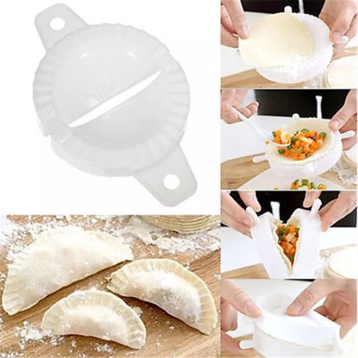 1PC Pack Dumpling Machine Small tool Home plastic Dough Press Dumpling Pie Ravioli Mold Mould Maker Cooking Pastry tools