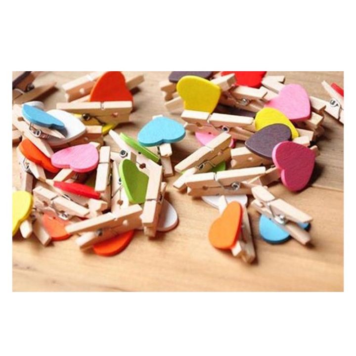 50pcs%20Mixed%20Colours%20Mini%20Wooden%20Peg%20Photo%20Paper%20Peg%20Craft%20Clips%20-%20Image%205