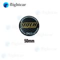 【Miga Plaza】（FT）4PCS/lot 45mm 50mm 56mm 65mm Car Wheel Center Cap Emblem Sticker For RAYS VOLK Racing Wheel LOGO Hub Cap Sticker. 