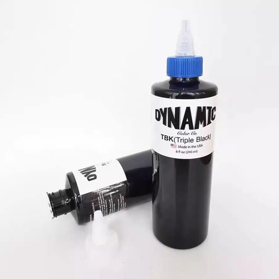 dynamic タトゥーインク トリプルブラック 240ml 8oz 1本 Dynamic