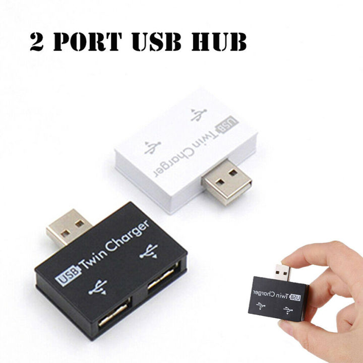 Usb Splitter Small Mini 2.0 Usb Splitter 2 Ports Usb Hub Charger Hub Adapter Usb Splitter ...