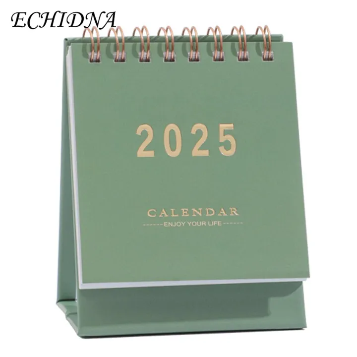 Student Agenda Scheduler 2025 Desk Calendar Annual Planner Standing Flip Calendar with Coil Home Office School Supplies To-do List Schedule Organizer Buyers' Favorite Mini Desk Calendar