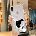 Toji Fushiguro Jujutsu Kaisen Phone Case For iPhone 11 12 Mini 13 14 Pro XS Max X 8 7 6s Plus SE XR Transparent Shell. 