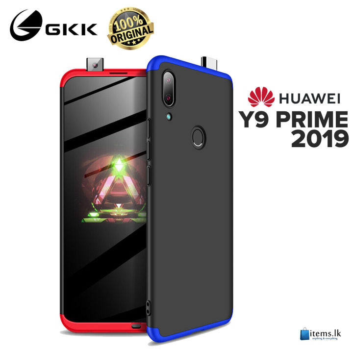 OriginaI GKK 360 Protection Case Dual Tone Front and Back Case Full Body Cover Huawei Y9 Prime 2019
