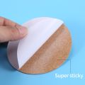 Self-Adhesive Cork Coasters,Cork Mats Cork Backing Sheets for Coasters and DIY Crafts Supplies (80, Round). 