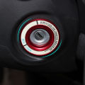 Aluminum Alloy Car Ignition Key Ring Cover Decorative Trim Lumiuous For Mitsubishi Lancer/asx/outlander Car Accessories. 