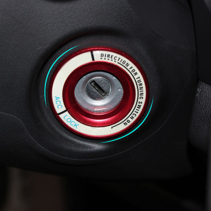 Aluminum%20Alloy%20Car%20Ignition%20Key%20Ring%20Cover%20Decorative%20Trim%20Lumiuous%20For%20Mitsubishi%20Lancer/asx/outlander%20Car%20Accessories%20-%20Image%203