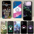 Game Player Overwatch Phone Case For Samsung Galaxy A13 A52 A53 A73 A32 A51 A23 A22 A12 A02s A20e A40 A50 A21 A72 A70 Cover. 