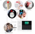 PGST PG 105 TUYA Security Alarm System WiFi Gsm RFID Home Burglar Security Alarm Home Kit Wired And Wireless Smart Life APP Control. 