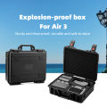 Hard Shell Carrying Case Portable All Weather Waterproof Case Compatible For DJI Air 3 Drone Accessories 40x32.5x12.5cm. 