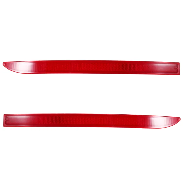 Vehicle Red Rear Reflector For Car Red Plastic Rear Bumper Reflectors | Daraz.lk