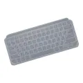 Silicone Transparent Keyboard Cover Skin Protector For Logitech MX Keys Mini Wireless Wireless Keyboard Without Numeric. 