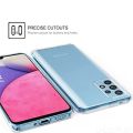 Double Sided Clear Case For Samsung Galaxy A13 A33 A53 5G A73 A23 A32 M13 A25 A04S A14 A24 A34 A54 A05S A15 A35 A55 Front Cover. 
