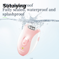 Sutuiying Kemei Lady's Electric Epilator Two Speed Rechargeable Remover Waterproof Portable Women' Shaver for Legs and Bikini Area KM-189B. 
