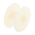White Plastic Spools -Empty Spools - Crafts Thread Cord Wire Rope Chain Roll. 