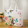 【ALLGOOD】Foldable Shopping Bag Reusable Eco Bags For Butterfly Grocery Package Women's Shopper Bag Large Handbags Tote Bags Pocket Pouch. 