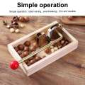 FORIDE Manual Macadamia Nut Opener Nut Cracker Machine Walnut Nutcracker Nut Sheller Tool Macadamia Nut Opening. 