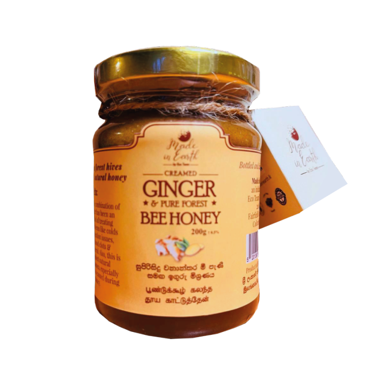 Creamed Ginger & Pure Forest Bee Honey 200g