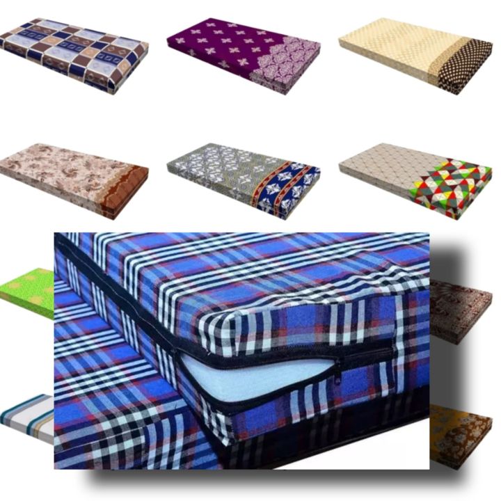6.5%C3%976.5%20(9%20inch)%20Big%20Size%20Cotton%20Zippered%20Mattress%20Cover%2078*78*9%20-%20Image%209