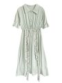 New Chinese Style Dress Women's Clothing Summer 2024 New Junior High School Student Mori Style Skirt Girl's Long Dress Super Fairy. 
