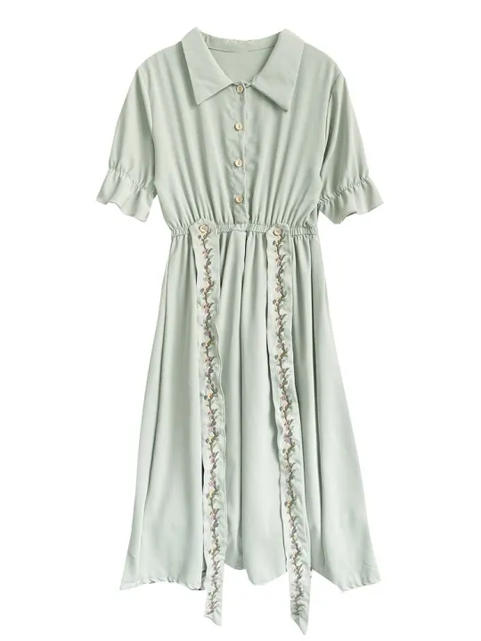 New%20Chinese%20Style%20Dress%20Women's%20Clothing%20Summer%202024%20New%20Junior%20High%20School%20Student%20Mori%20Style%20Skirt%20Girl's%20Long%20Dress%20Super%20Fairy%20-%20Image%202