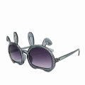 Sales promotion [ New ]2024 Cartoon Bunny Glitter Kid's Eyewear Children's UV-Proof Sunglasses Korean Cute Children's Glasses. 