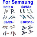 NEW 【Too much love!】On Off Power Volume+Bixby Button For Samsung Galaxy S8 S9 S10 Plus Side Key Button For Samsung Note 8 Repair Parts. 