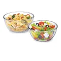 Lucky Glass Chef's Bowl Cereal Bowl 6Pcs Salad Souse Bowl 200ml. 