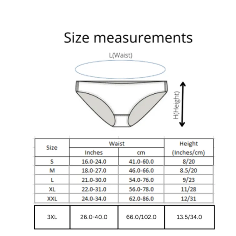 Pcs Panties for Woman Underwear Cotton Breathable Comfortable