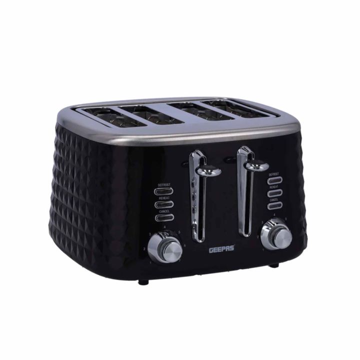 Geepas%204%20Slice%20Bread%20Toaster%20-%20Adjustable%207%20Browning%20Control%204%20Slice%20Pop-Up%20Toaster%20With%20Removable%20Crumb%20Collection%20Tray,%20Self-Centering%20%7C%20Cancel,%20Defrost%20&%20Reheat%20%7C%20Perfect%20Sandwiches,%20Toast%20&%20More%20-%20Image%203