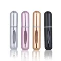 5ml Refillable Mini Perfume Spray Bottle Aluminum Spray Atomizer Portable Travel Cosmetic Container Perfume Bottle. 
