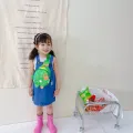 Cute Dinosaur Horn Children Chest Bags Boys Girls Travel Crossbody Bag Adjustable Harness Cartoon Animals Print Kids Backpacks. 
