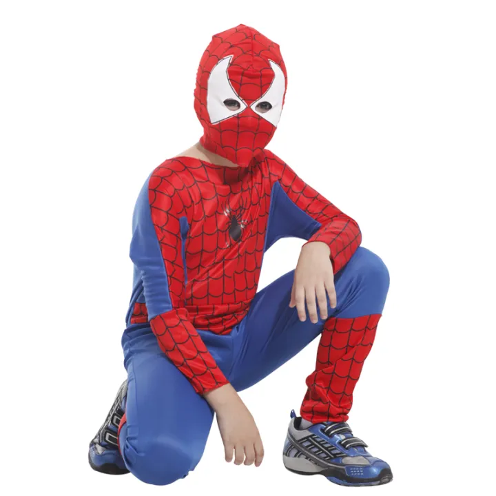 Parent-child%20Hero%20Warrior%20Costume,%20Children's%20Superhero%20Role-playing%20Suits%20Stage%20Performance%20-%20Image%202
