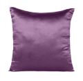 Silk Satin Square Cushion Covers Home Decor Sofa Cushion Covers/ Throw Pillow Covers - Lavender Color - Size 20 x 20 inches.. 