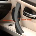 【Beige Left】 RHD Interior Plastic Door Pull Handle with Cover Trim BMW 3 Series E90 E91 E92 316 318 320 325 328i. 