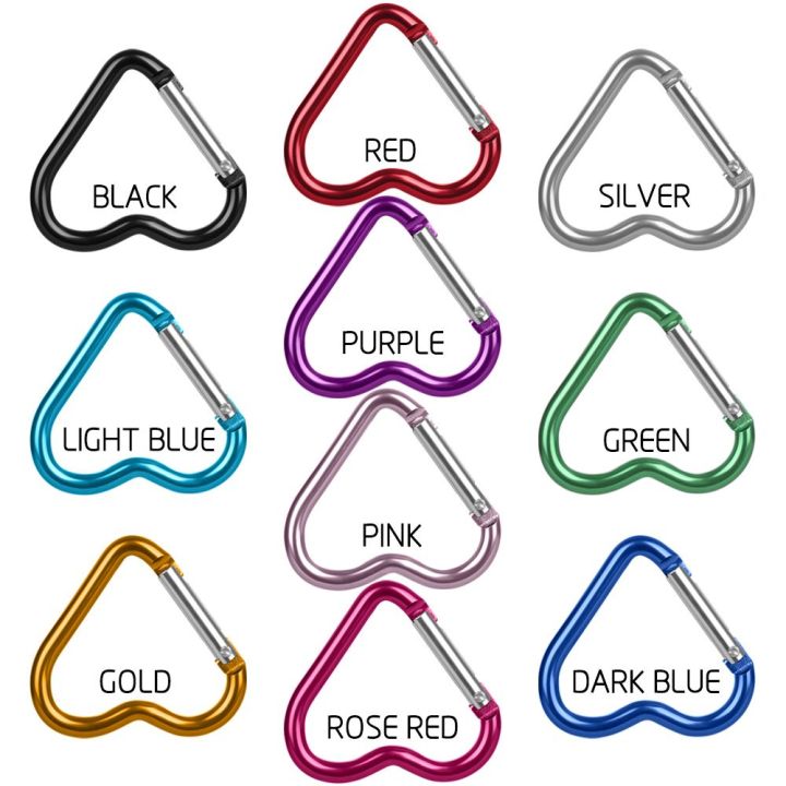 3pcs%20Love%20Heart-Shape%20Aluminum%20Carabiner%20Key%20Chain%20Clip%20Keyring%20Hook%20Water%20Bottle%20Hanging%20Buckle%20Outdoor%20Camping%20Hiking%20Tool%20-%20Image%206