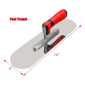 Concrete Tools Set Pool Trowel (14"X4") Masonry Construction Hand Drywall Cement Plastering Kit Corner Trowel. 