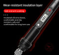 80W Digital Display Adjustable Temperature Electric Soldering  Iron. 