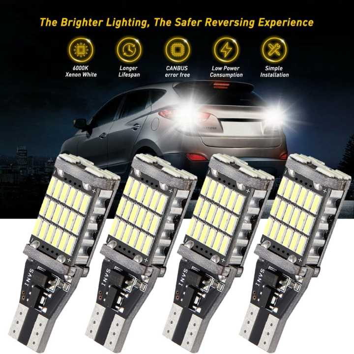 CAN-BUS 4014 30-SD – 2 bobillas LED para luces de archa atrás, luces
