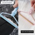 LeiyanAffordable transparent bag Mini Lint Remover Cleaning Clothes Pet Wool Hair Brush Take Out Lint Pellet Carpet Scraper Sticky Roller For Cat Dog Home. 