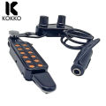 KOKKO P-011 12 Sound Hole Guitar Pickup With Volume Tone Tuner Magnetic Pickup Transducer For Acoustic Classical Guitar. 