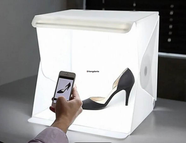 Photo studio photo box photo gallery portable fold x 40 x tent 40 40 cm ...