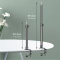 SH C-clamp Light Tripod Desktop Light Stand With 1/4 Ball Head Adjustable Tabletop Bracket Stand For Camera, Ring Light. 