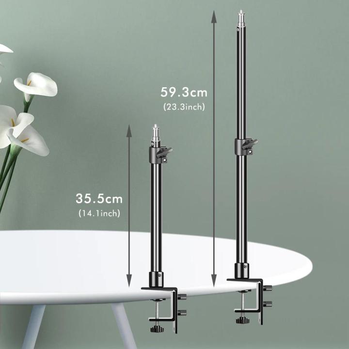 SH%20C-clamp%20Light%20Tripod%20Desktop%20Light%20Stand%20With%201/4%20Ball%20Head%20Adjustable%20Tabletop%20Bracket%20Stand%20For%20Camera,%20Ring%20Light%20-%20Image%206