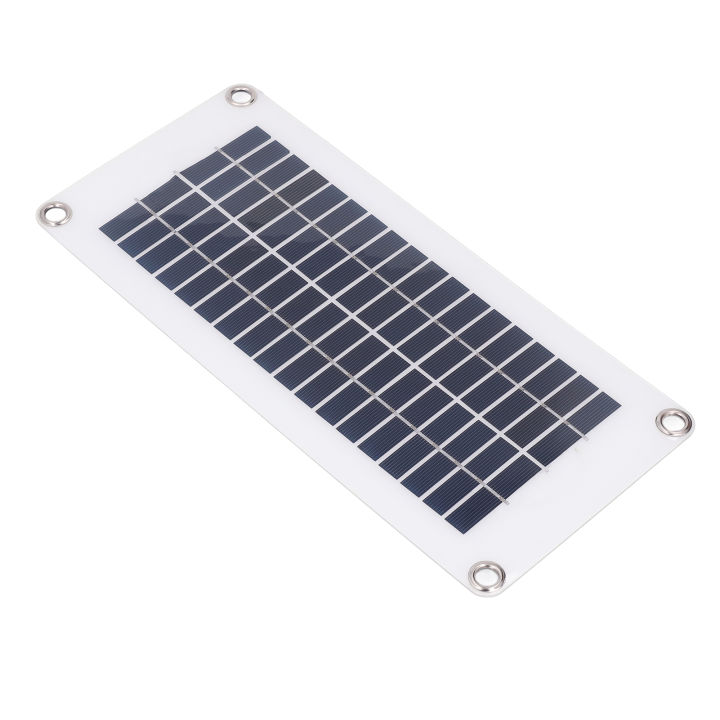Solar Charge System Solar Charge Panel Kit Monocrystalline Silicon 10W 12V 24V Energy Saving for RV Car for Home