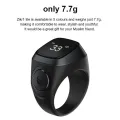 Smart Tasbih Tally Counter Ring for s Zikr Digital Tasbeeh 5 Prayer Time Layor. 