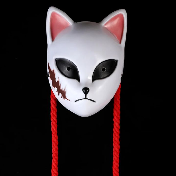 %E3%80%90HUT%E3%80%91%20Japanese%20Anime%20Demon%20Fox%20Mask%20Cosplay%20Sabito%20Makomo%20Tanjiro%20Thicken%20Plastic%20Animal%20Masks%20Halloween%20Party%20Costume%20Props%20Deluxe%20-%20Image%202