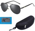 Pilot Sun Glasses Aviation Men Women Polarized Sunglasses with Pouch. 